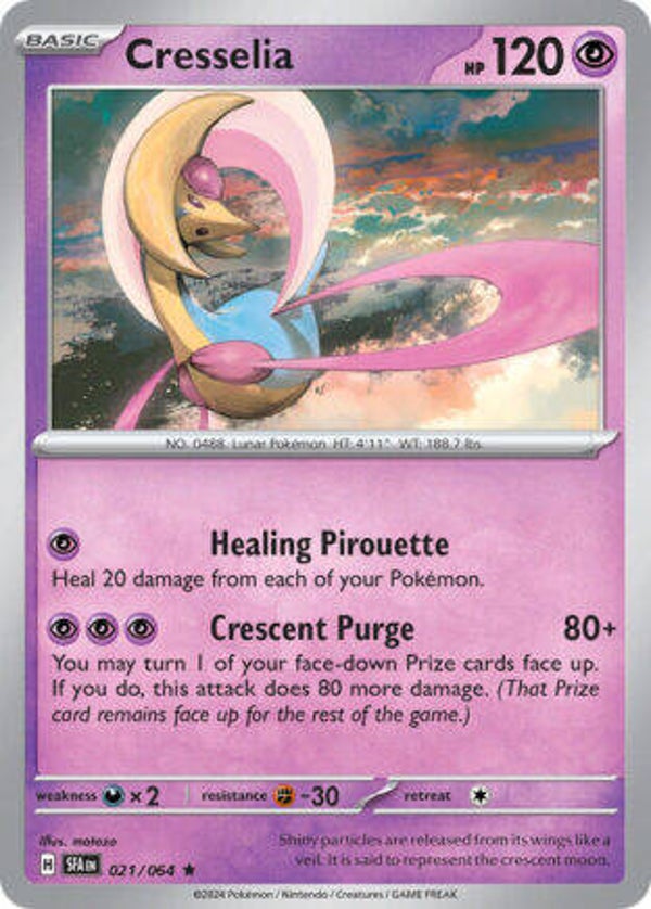 SFA 021 Cresselia reverse holo