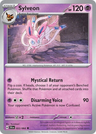 SFA 022 Sylveon reverse holo