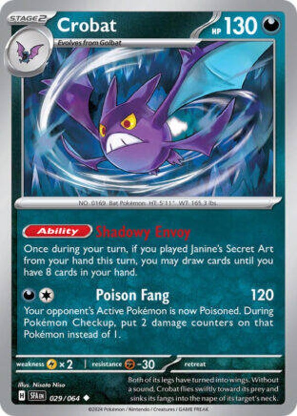 SFA 029 Crobat reverse holo