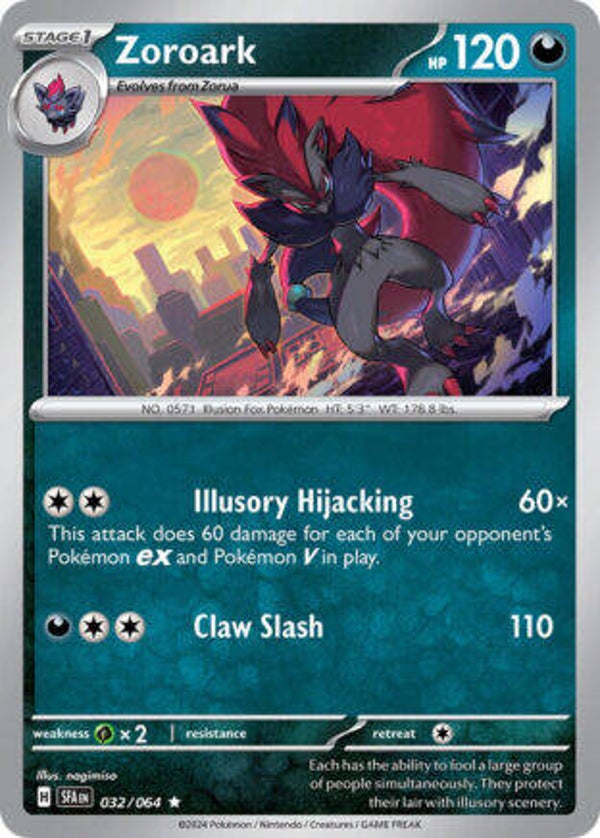 SFA 032 Zoroark reverse holo