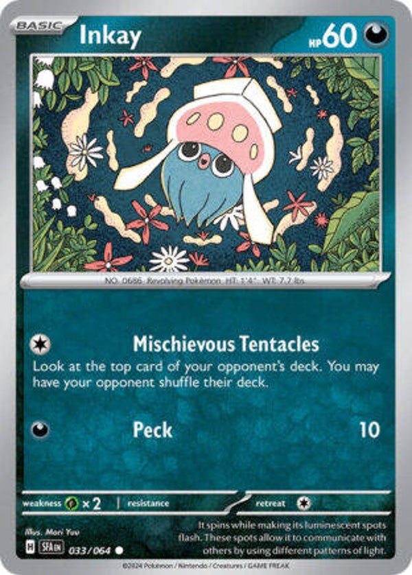 SFA 033 Inkay reverse holo