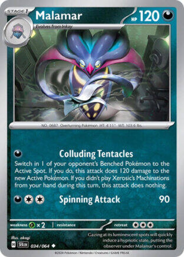 SFA 034 Malamar reverse holo