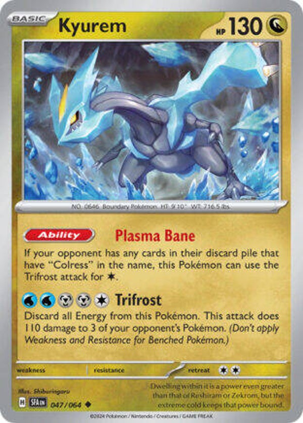 SFA 047 Kyurem reverse holo
