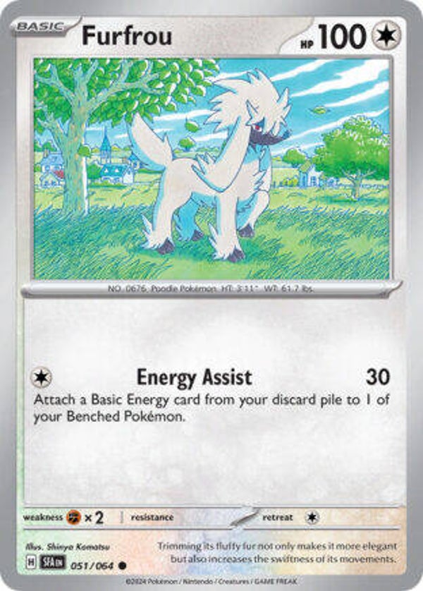 SFA 051 Furfrou reverse holo