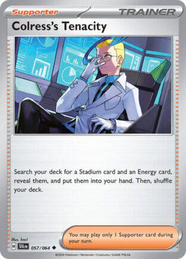 SFA 057 Colress's Tenacity reverse holo