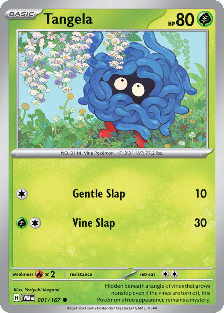 TWM 001 Tangela reverse holo