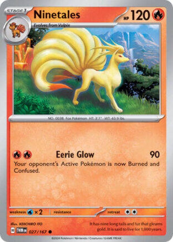 TWM 027 Ninetales reverse holo