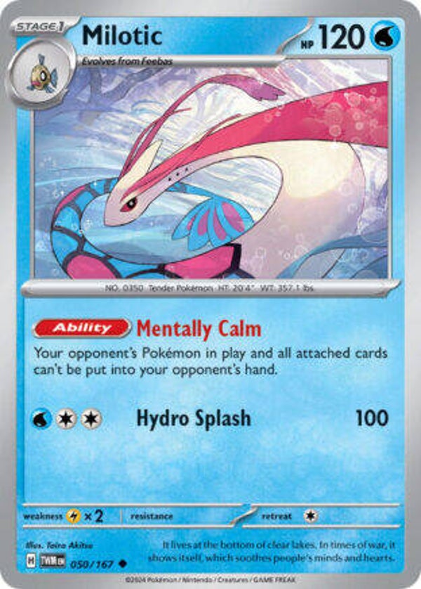 TWM 050 Milotic reverse holo