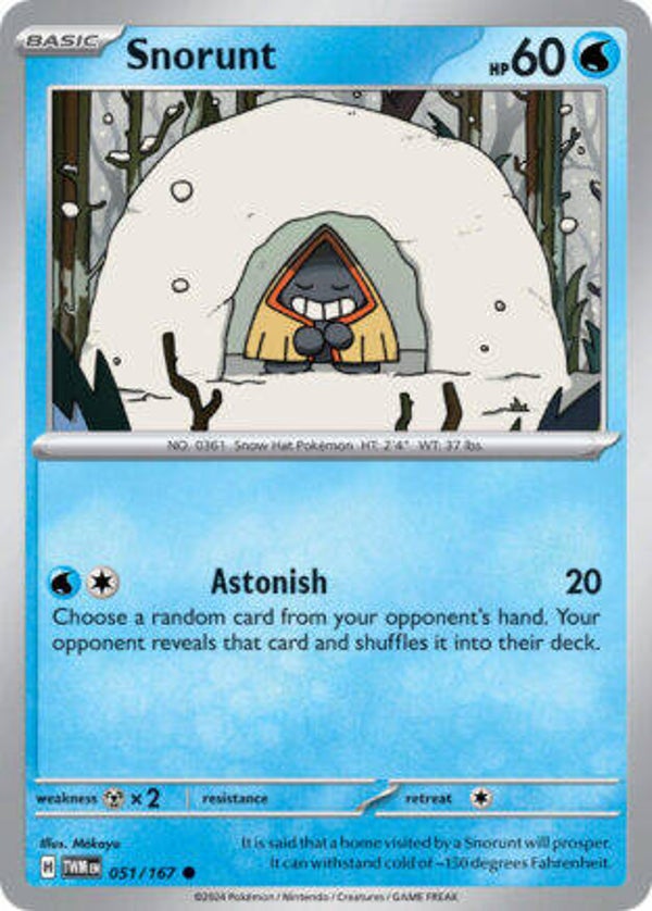 TWM 051 Snorunt reverse holo