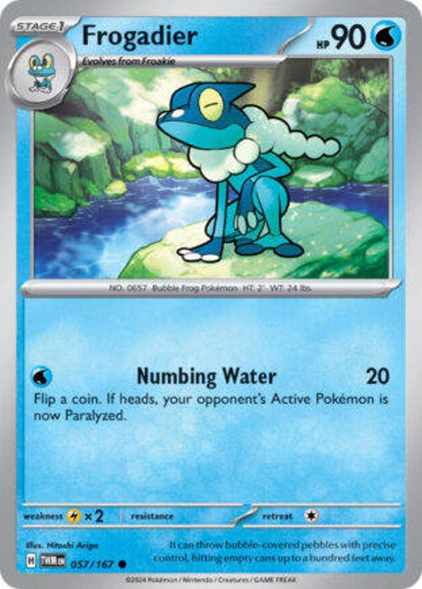 TWM 057 Frogadier reverse holo