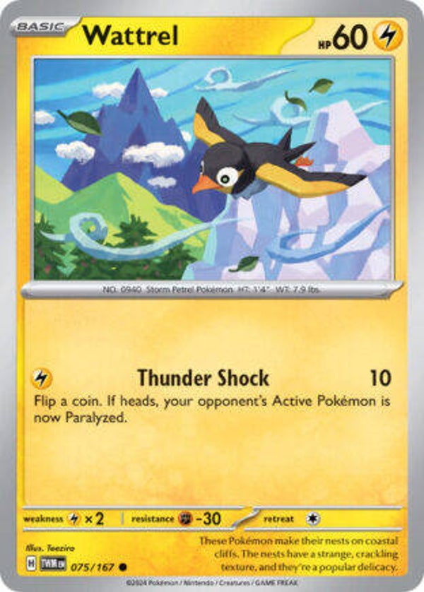 TWM 075 Wattrel reverse holo