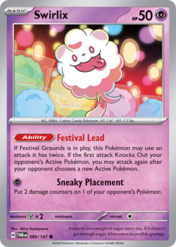 TWM 089 Swirlix reverse holo