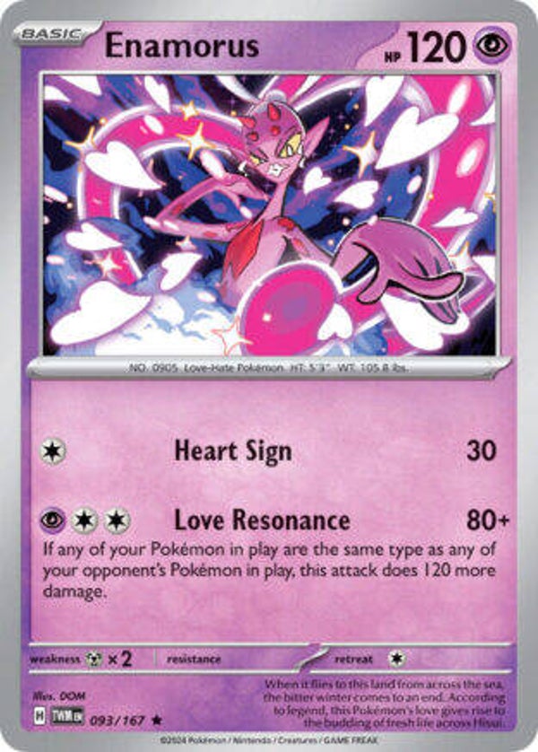 TWM 093 Enamorus reverse holo