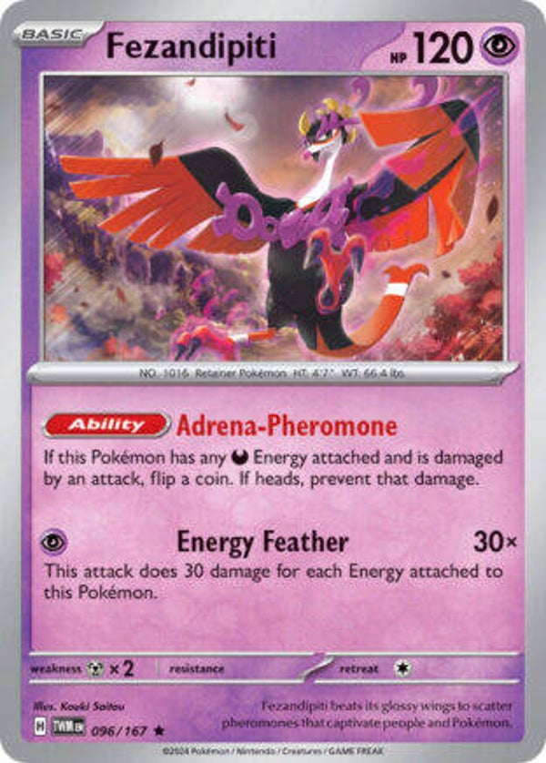 TWM 096 Fezandipiti reverse holo