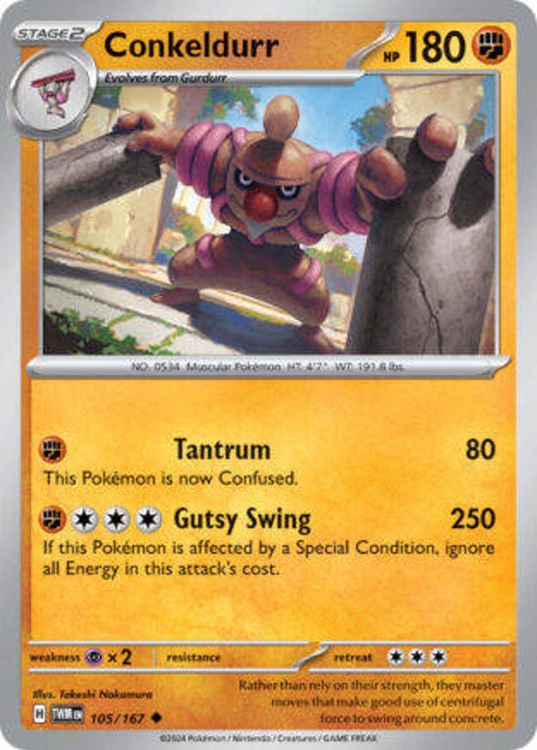 TWM 105 Conkeldurr reverse holo