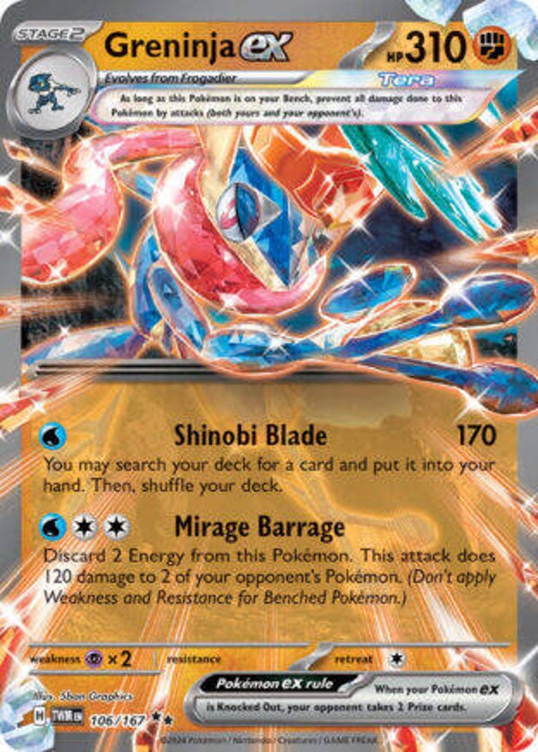 TWM 106 Greninja EX
