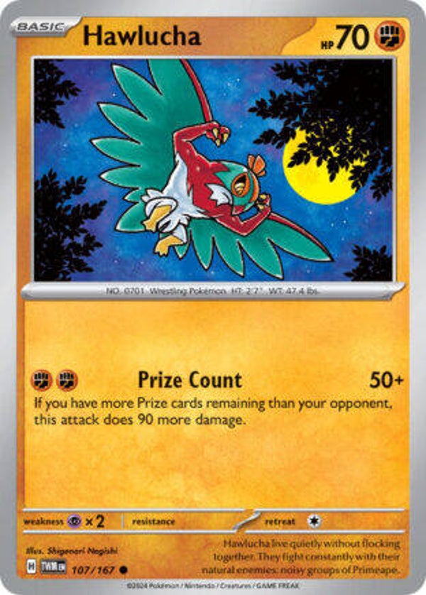 TWM 107 Hawlucha reverse holo