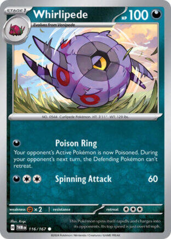 TWM 116 Whirlipede reverse holo