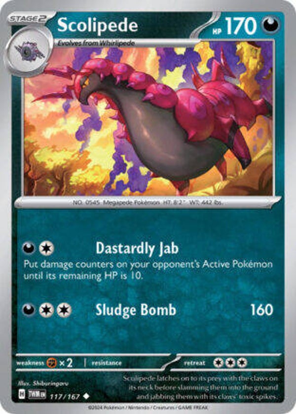 TWM 117 Scolipede reverse holo