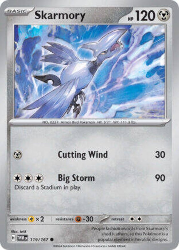 TWM 119 Skarmory reverse holo