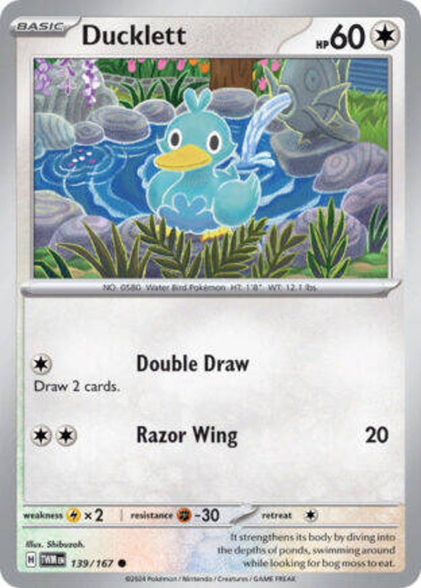 TWM 139 Ducklett reverse holo