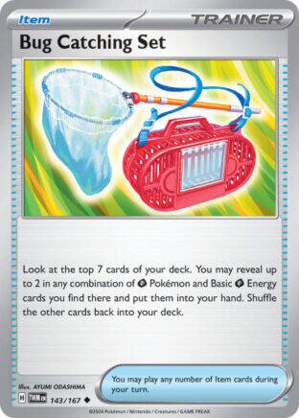 TWM 143 Bug Catching Set reverse holo