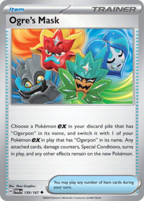 TWM 159 Ogre's Mask reverse holo