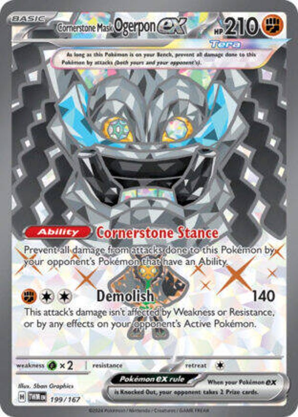TWM 199 Cornerstone Mask Ogerpon EX