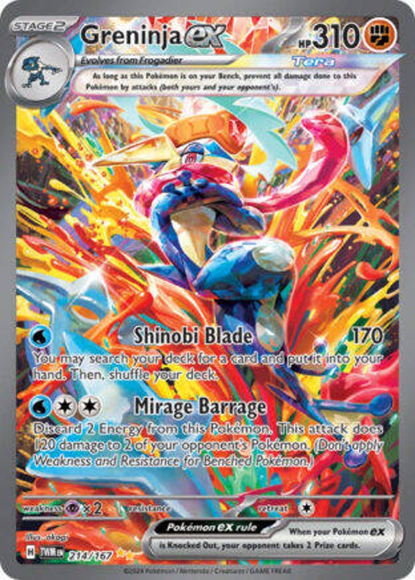 TWM 214 Greninja EX
