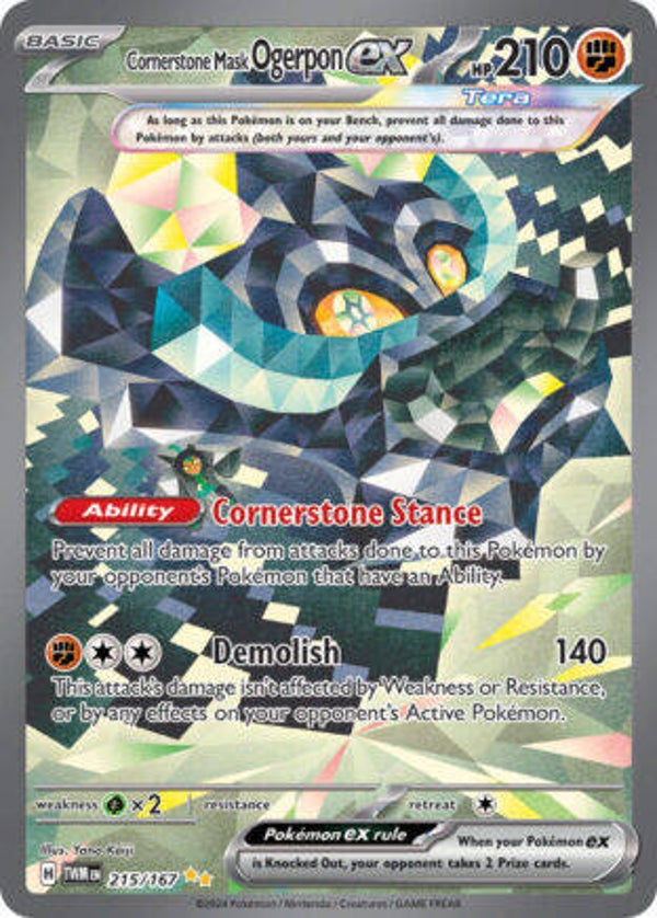 TWM 215 Cornerstone Mask Ogerpon EX