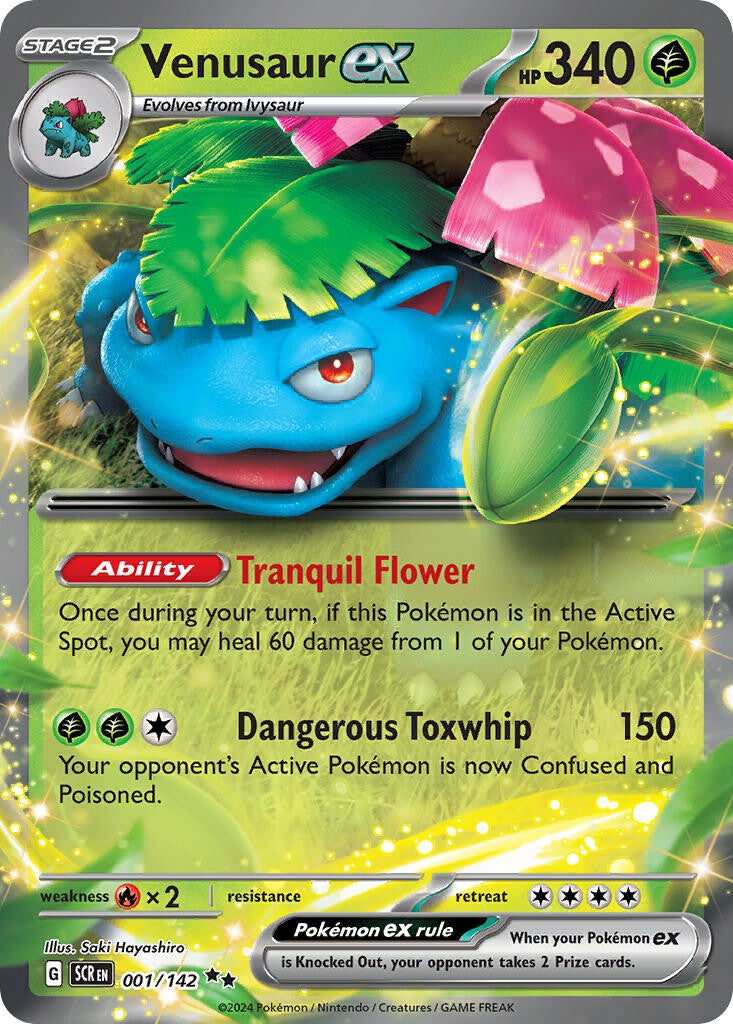 SCR 001 Venusaur EX