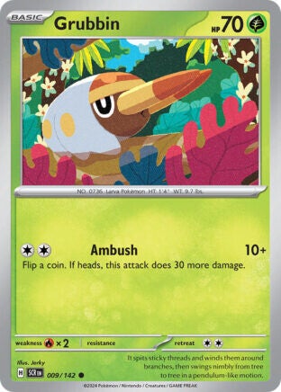 SCR 009 Grubbin reverse holo