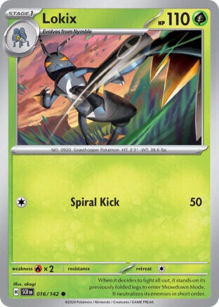 SCR 016 Lokix reverse holo