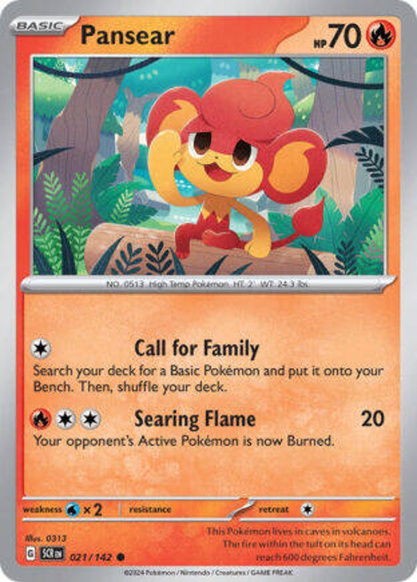 SCR 021 Pansear reverse holo