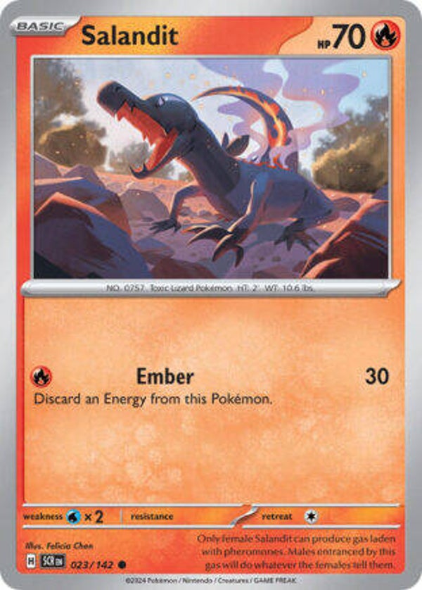 SCR 023 Salandit reverse holo