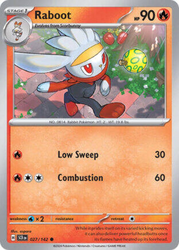 SCR 027 Raboot reverse holo