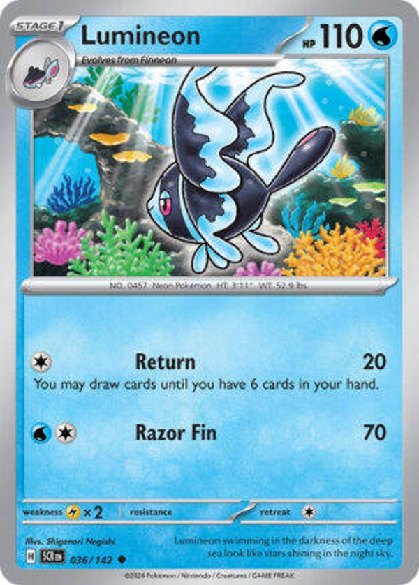 SCR 036 Lumineon reverse holo