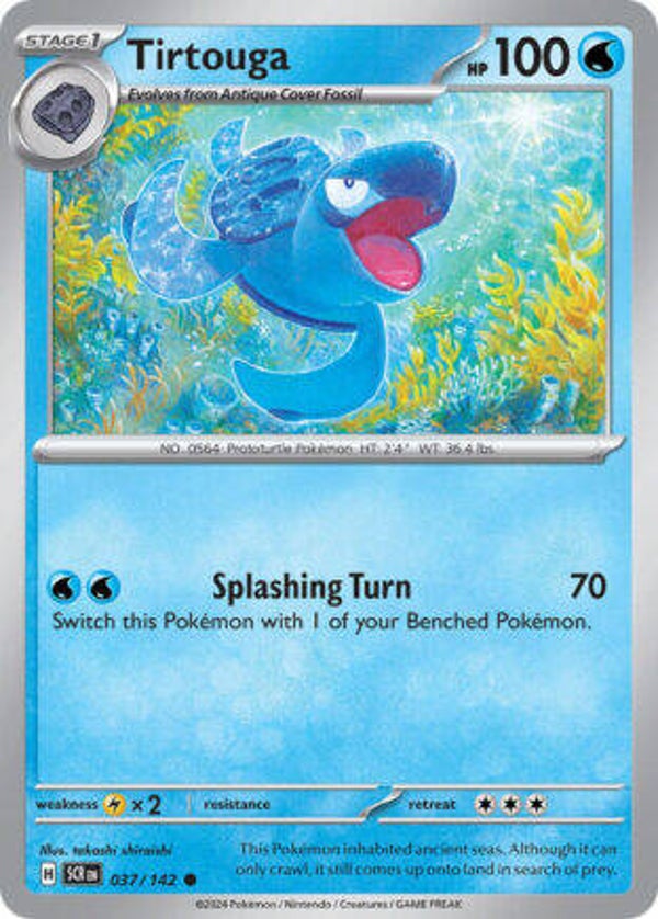 SCR 037 Tirtouga reverse holo