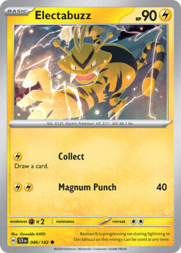 SCR 046 Electabuzz reverse holo