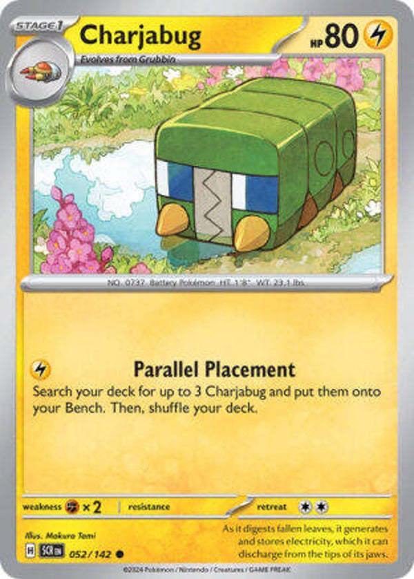 SCR 052 Charjabug reverse holo