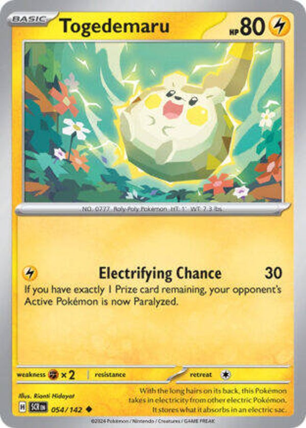 SCR 054 Togedemaru reverse holo