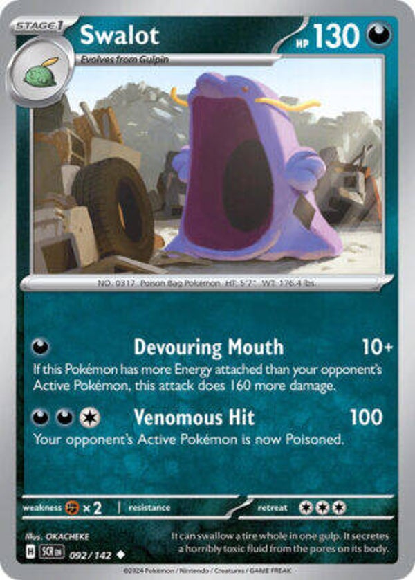 SCR 092 Swalot reverse holo