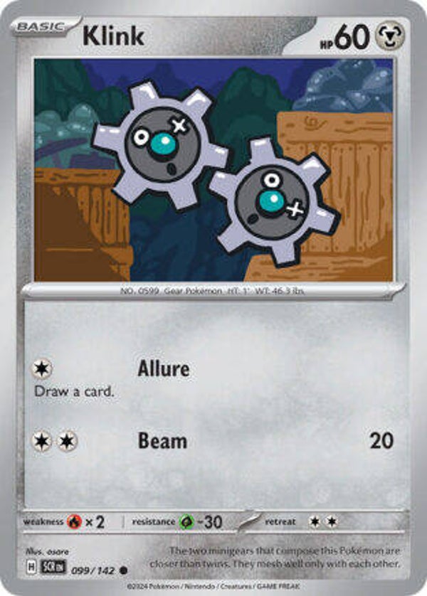 SCR 099 Klink reverse holo