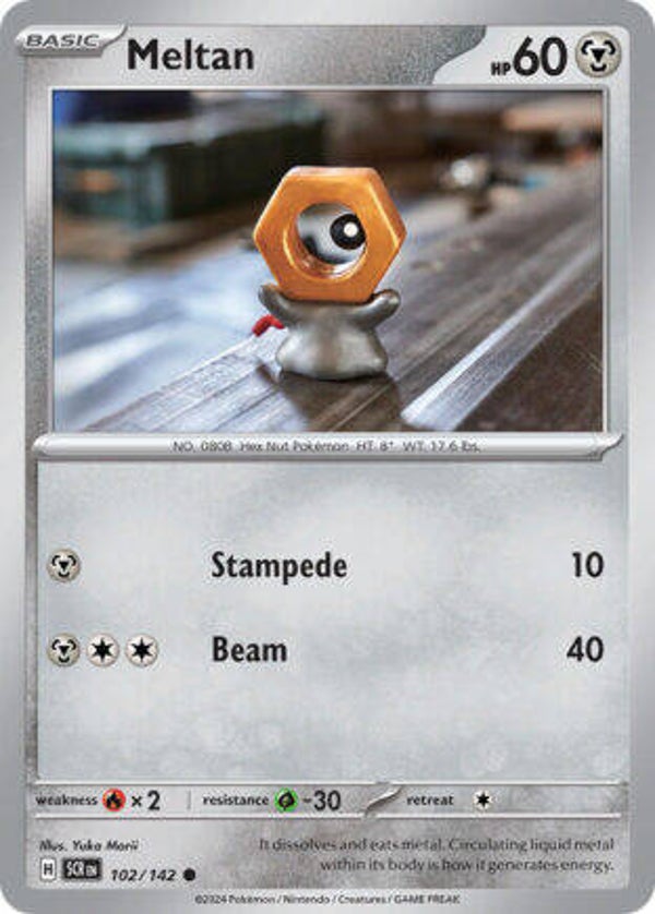 SCR 102 Meltan reverse holo