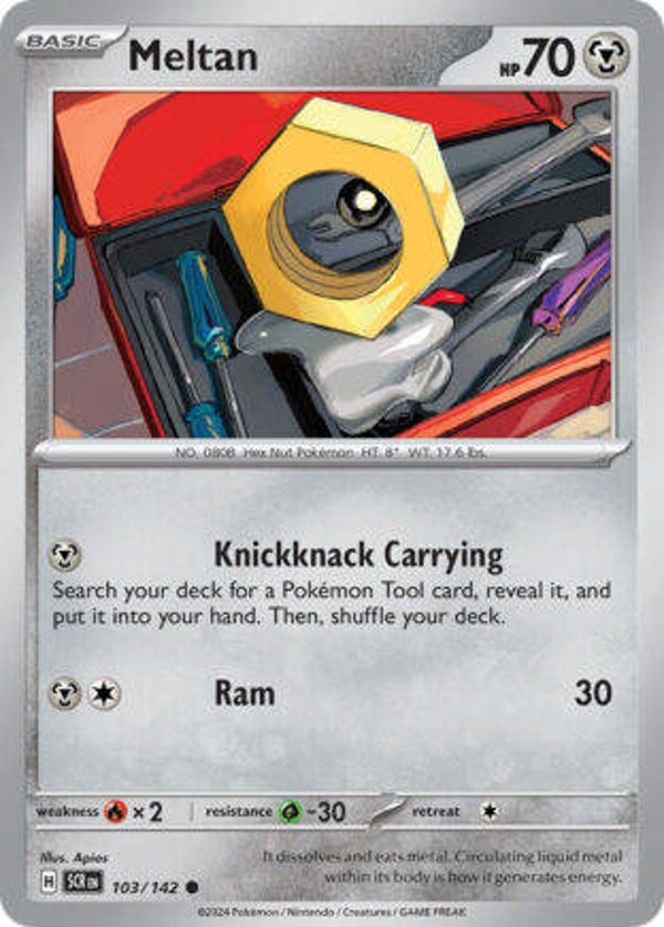 SCR 103 Meltan reverse holo