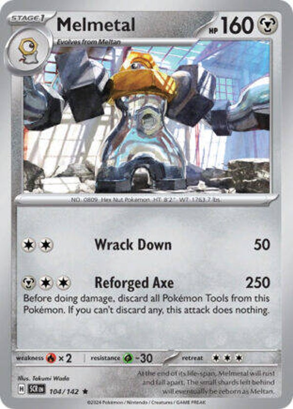 SCR 104 Melmetal reverse holo