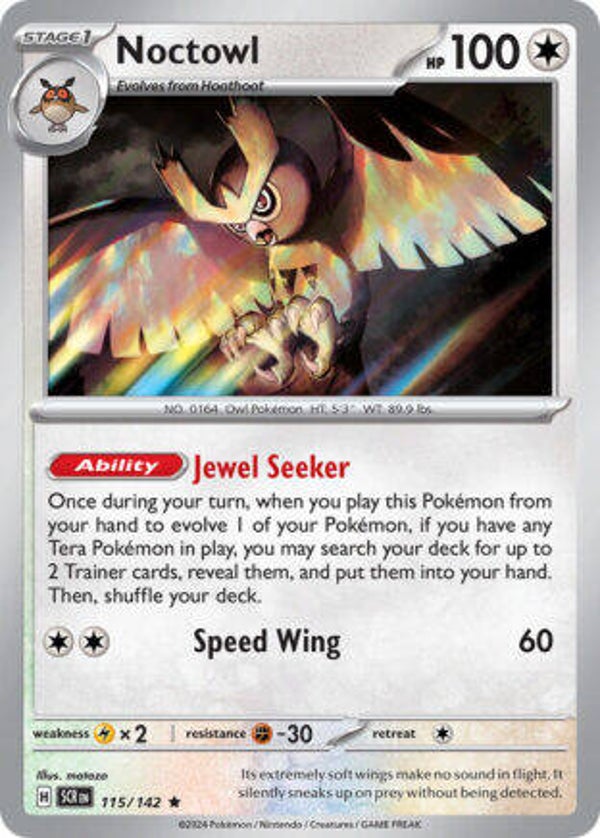 SCR 115 Noctowl reverse holo