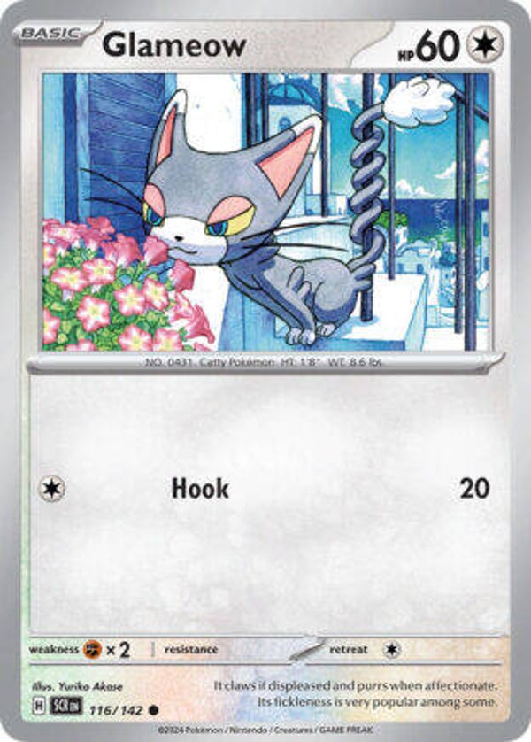 SCR 116 Glameow reverse holo