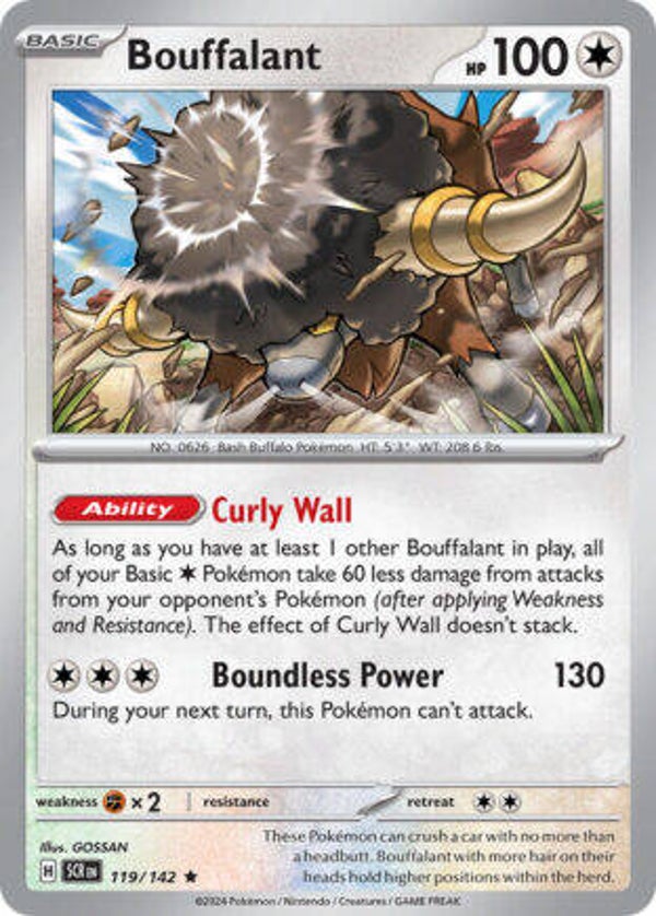 SCR 119 Bouffalant reverse holo