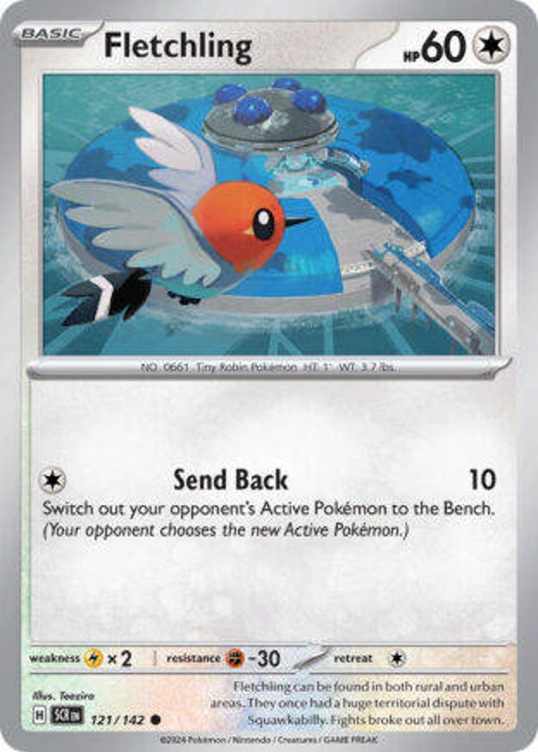 SCR 121 Fletchling reverse holo
